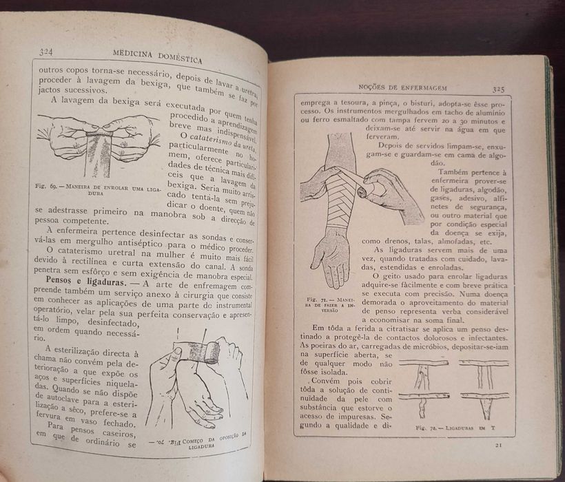 1932 Manual de Medicina Domestica LIVRARIA BERTRAND
