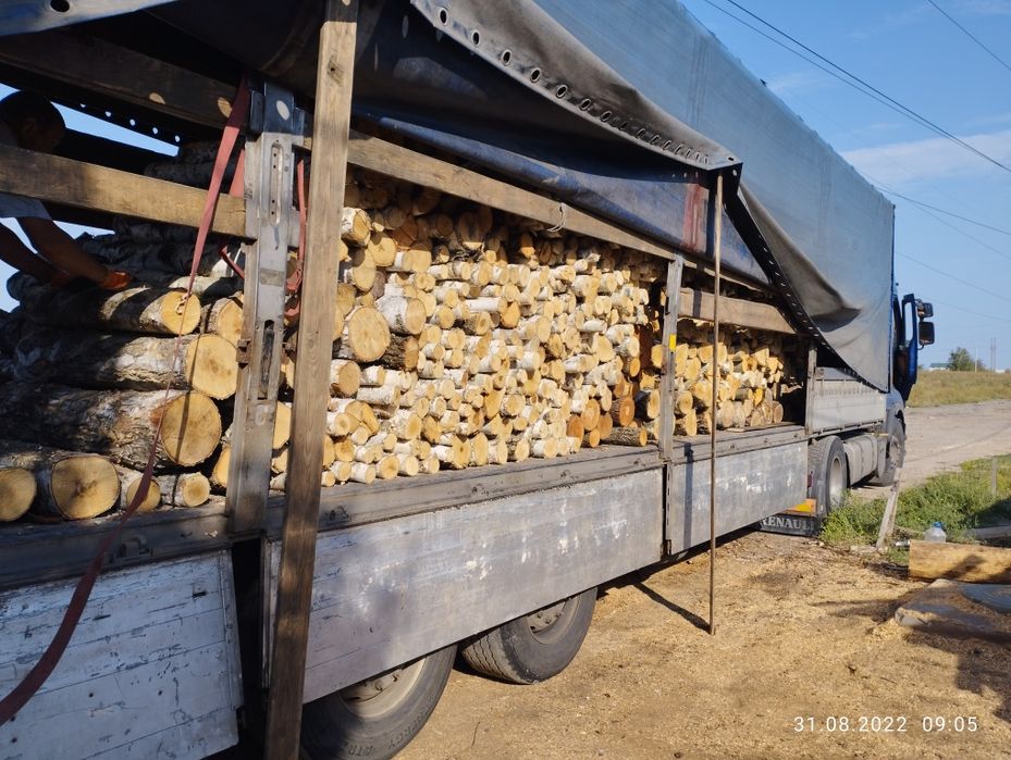 Дрова берёза метровка 2300