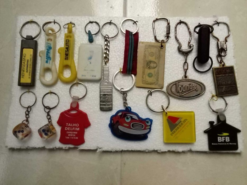 porta-chaves antigos