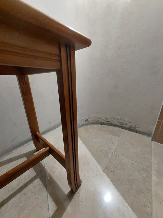 Mesa madeira mesinha nogueira