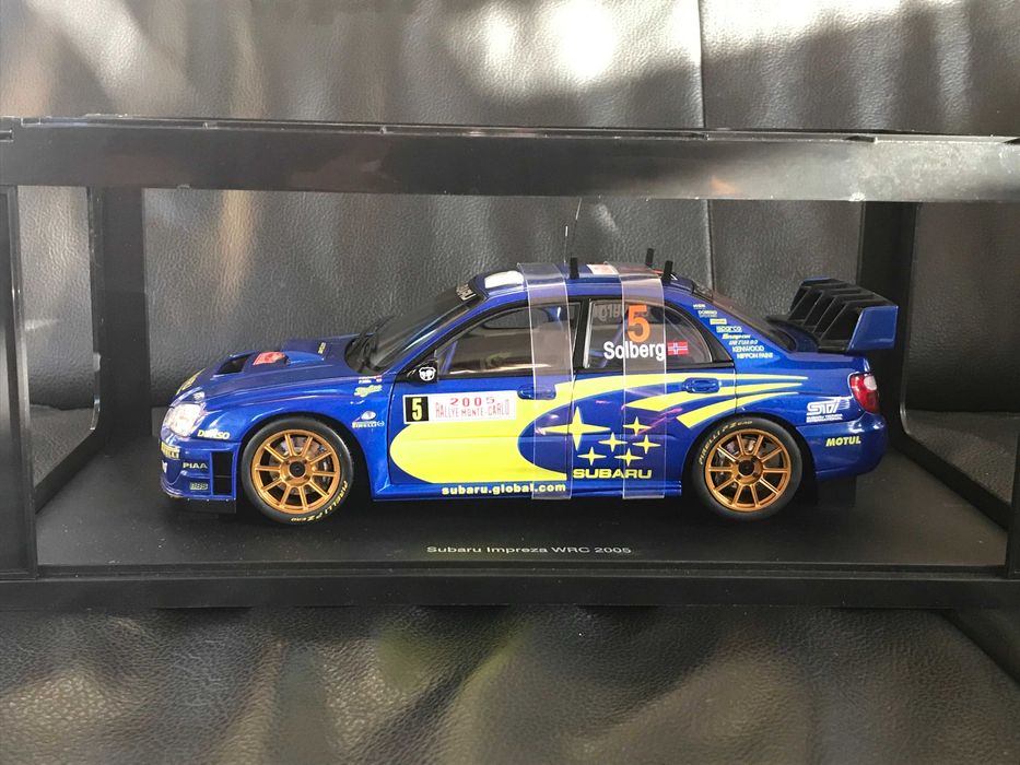 Autoart 1:18 Subaru Impreza WRC Nr 5 Solberg 2005 Rajd Monte