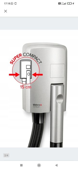 Suszarka Valera Hotello srebrna Nowa