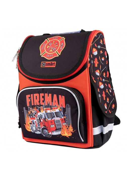 Шкільний рюкзак Smart PG-11 Fireman каркасний