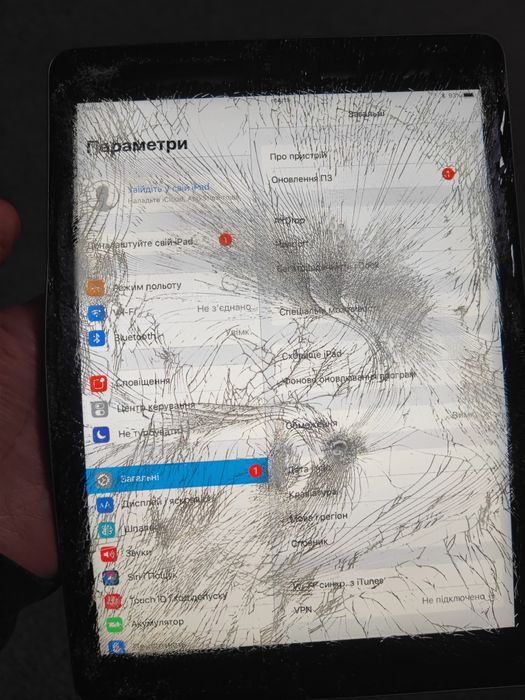 iPad 6 покоління на 128 ГБ. Донор