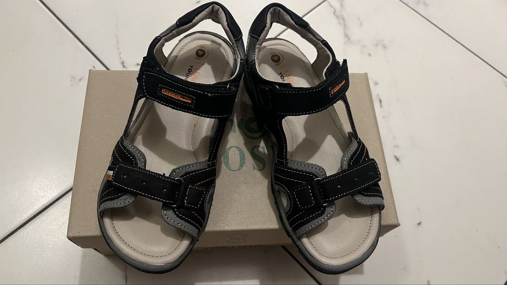 Сандали кожаные босоножки Lasocki