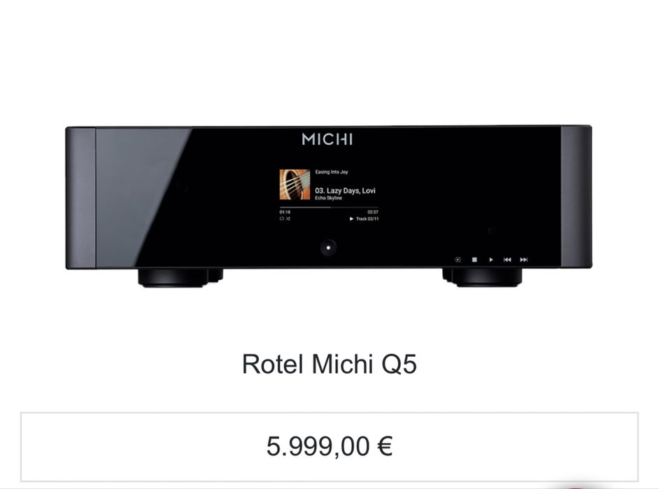 Michi Q5 CD transport/Dac Pro