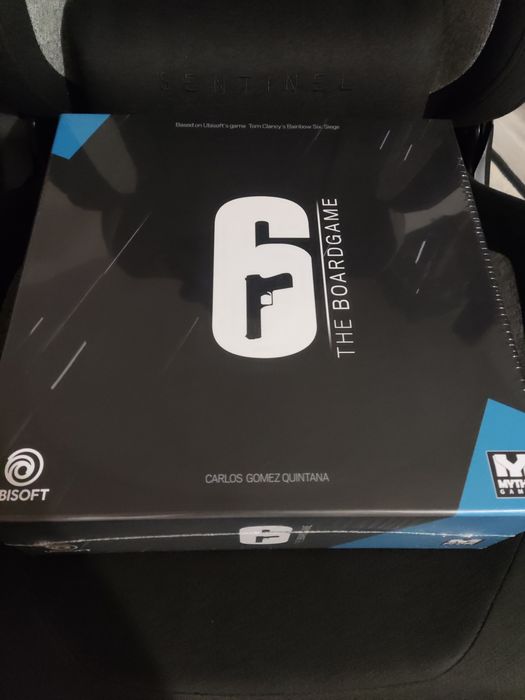 6 Siege The Boardgame + Map Pack 1 + Map Pack 2