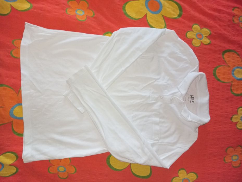 Футболка поло з довгими рукавами