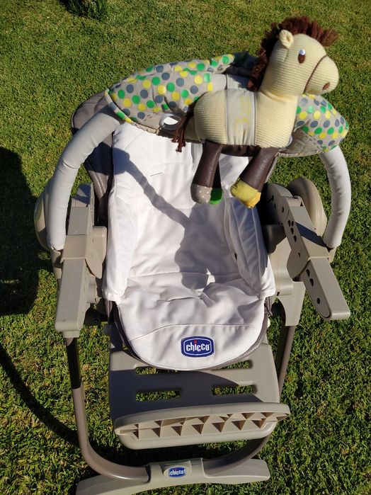 Chicco Cadeira Papa Polly Magic Relax Cocoa