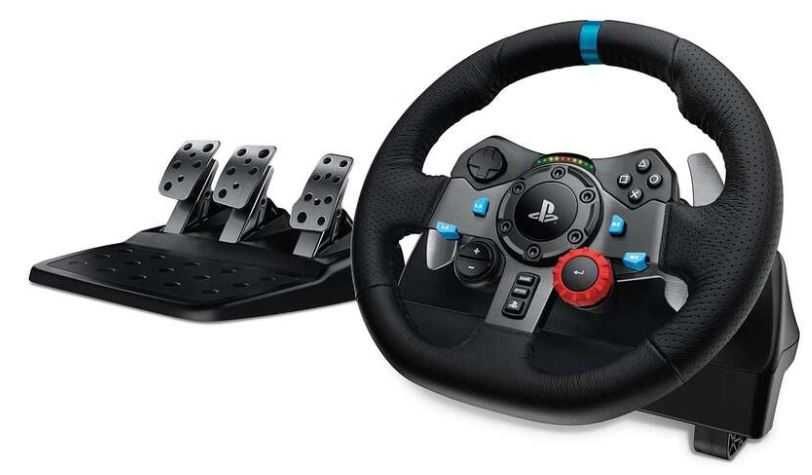 Logitech G29 Driving Force compativel com  PS3, PS4, PS5 e PC