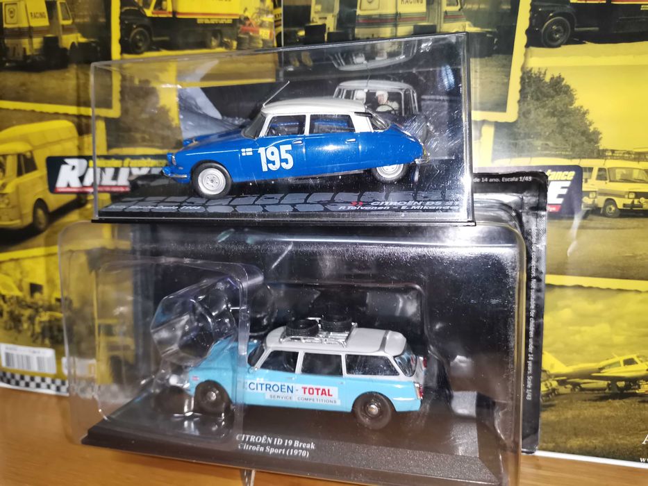 Citroën ID 19 Break + Citroën DS - Team Citroën Sport 1:43