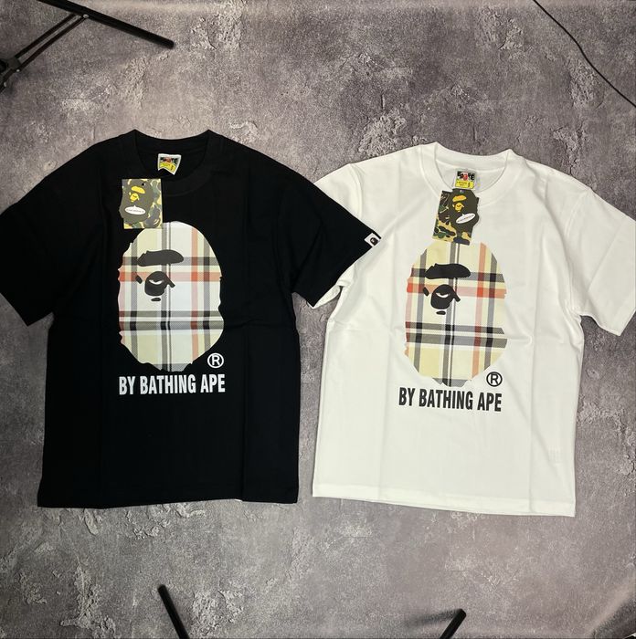 ‼️ АКЦІЯ ‼️Футболка bape x burberry