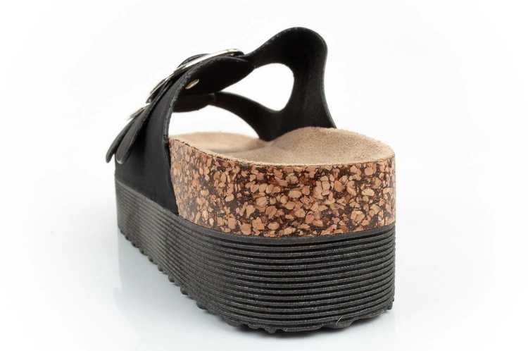 Lee Cooper buty laczki damskie czarne wygodne lekkie czarne r. 36-41