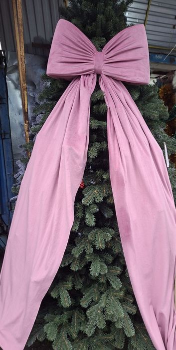 РОЗПРОДАЖ!!!Обємний  бант для декору ялинок. Розмір 45×2мет.Ціна600грн