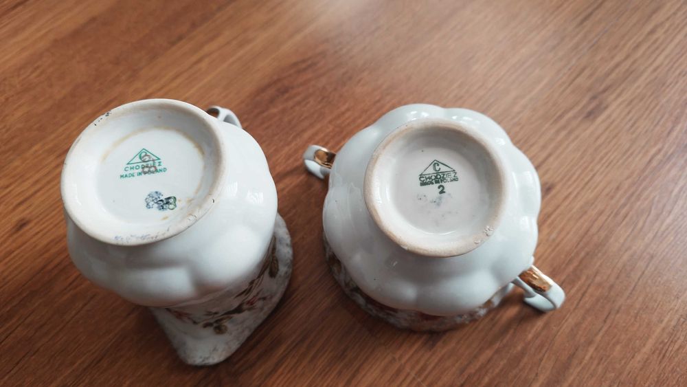 Porcelanowa cukierniczka - bez przykrywki