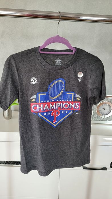 T-shirt chłopięcy szary z nadrukiem M