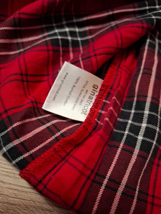 Bluza tunika ciążowa w kratę Gina Trikot rozmiar 38