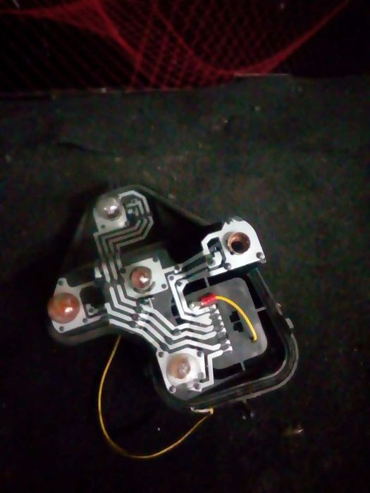Placa Farolim Stop Esq Fiat Stilo (192_)
