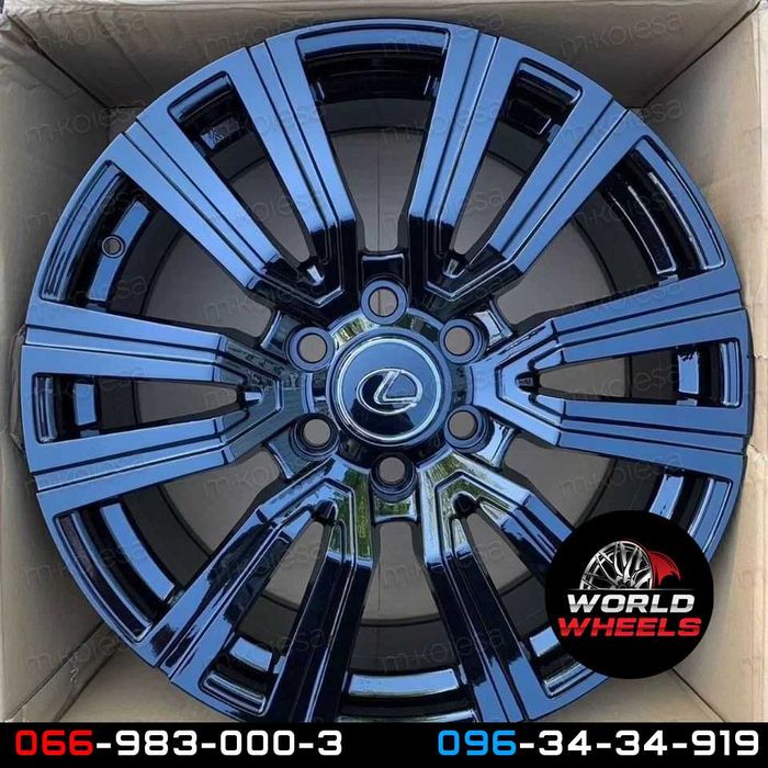 Диски R20 6х139.7 Toyota Prado 250 LC 300 Lexus LX 600 GX 250 550