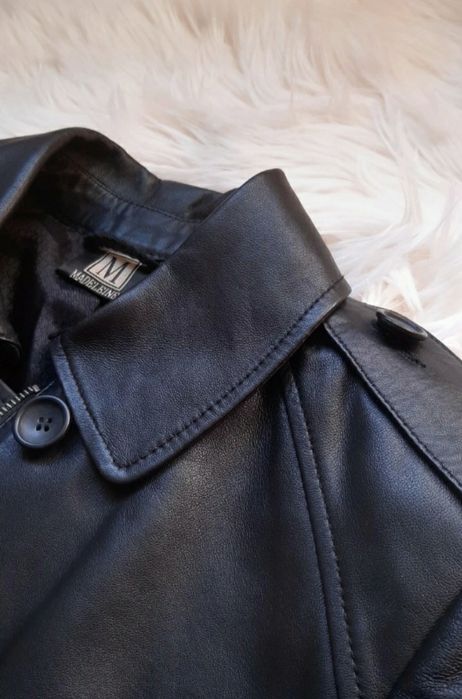 Kurtka Madeleine skórzana/Roz/S/M