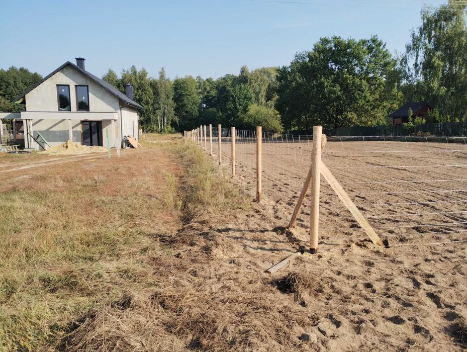 Ogrodzenie budowlane tymczasowe leśne już 16 zł. mb.