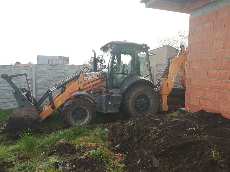 Usługi KOPARKO ŁADOWARKA, Minikoparka 5ton i 3ton.Prace ziemne.