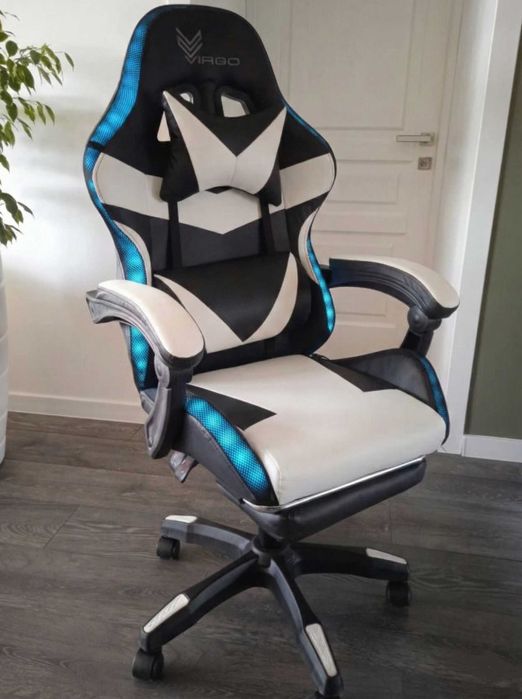 Комп'ютерне крісло / геймерское кресло / Virgo Vecotti GT - LED -нове!