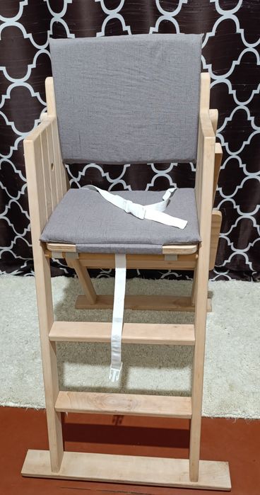 Дитячий стільчик для годування/ дерев'яний
