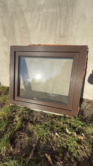 Okno 90x77 dab bagienny