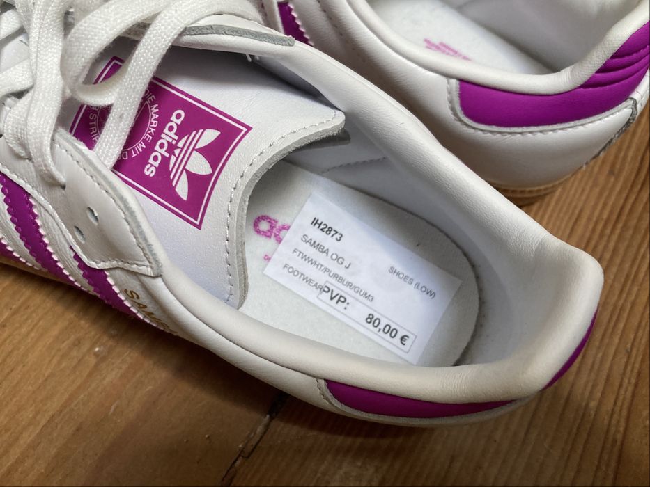 Sapatilha Adidas Samba OH J - nº 36 2/3 - NOVAS