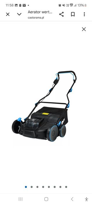 Wertykulator areator akumulatorowy mac macallaister  bateria 8ah aerator