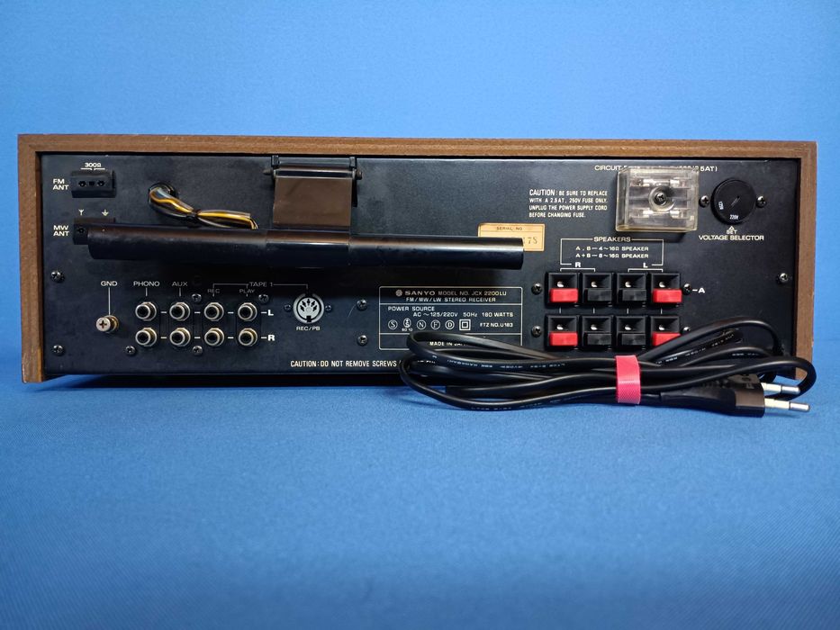 receiver SANYO JCX 2200LU