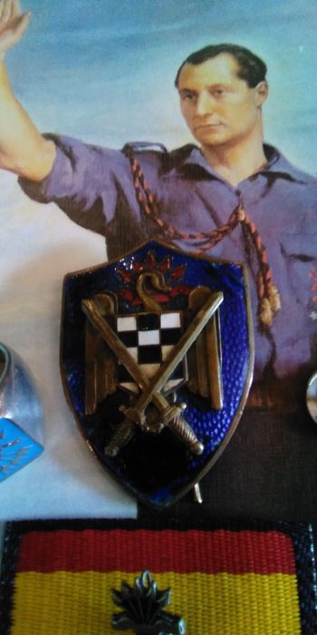 Militaria, FALANGE ,Divisão Azul, Mil Novecentos e quarenta quatro