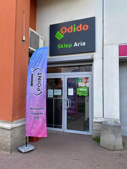 Sodastream Jabłonna, Akademijna 3 Wymiana nabojów CO2