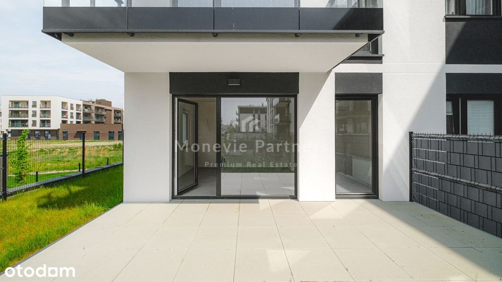 Apartament 2 pok. z dużym ogrodem, wysoki parter