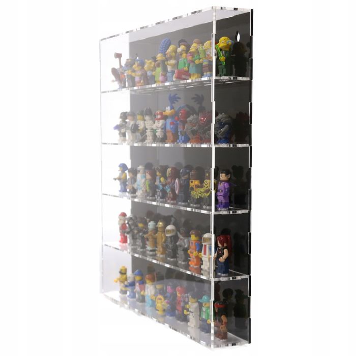 Duża Gablota Pojemnik Witryna Na 50 Lego Minifigurki Figurki