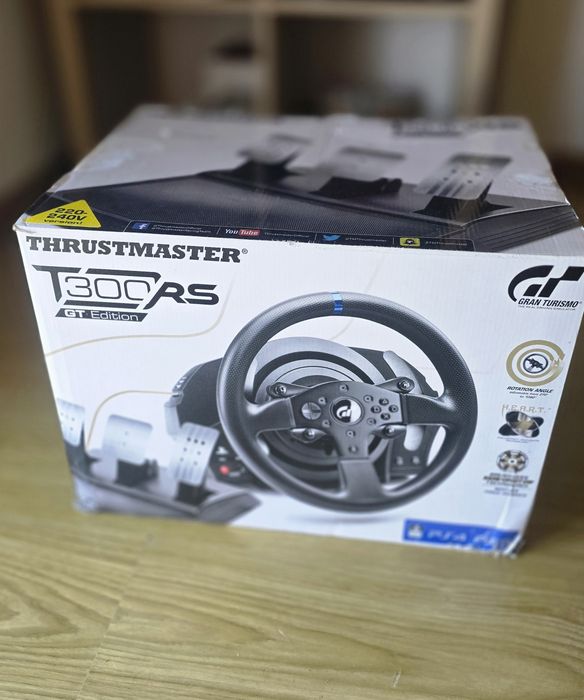 Thrustmaster T300RS GT Edition Steering Wheel + Pedals64729966436481121