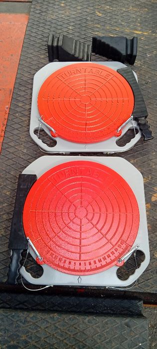 Pratos de alinhamento de direcção  novos