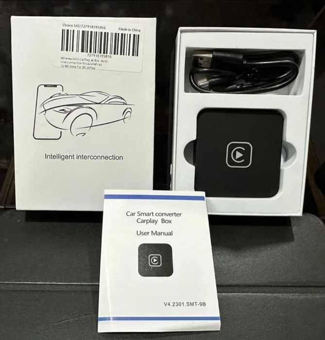 Módulos WiFi CarPlay e Android Auto