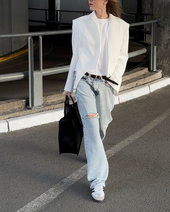 Джинсы bazhane прямой крой