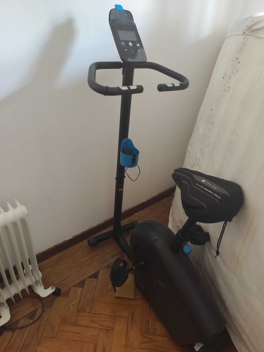 Bicicleta estática domyos decathlon