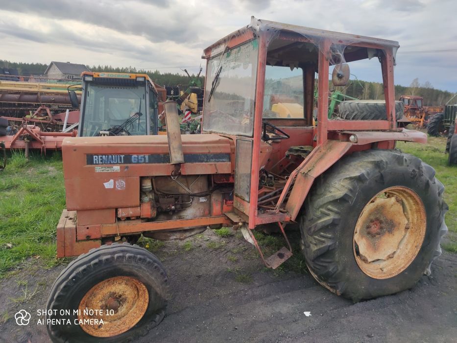 Części Ciągnik Renault 651 4x2 / 651.4 4x4 wszystkie części mech.