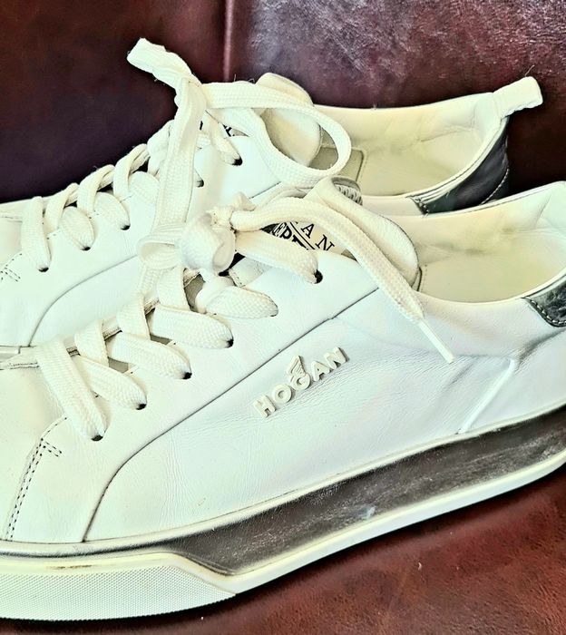 Stylowe Białe Sneakersy HOGAN Rozmiar 38 - Idealne na Co Dzień!