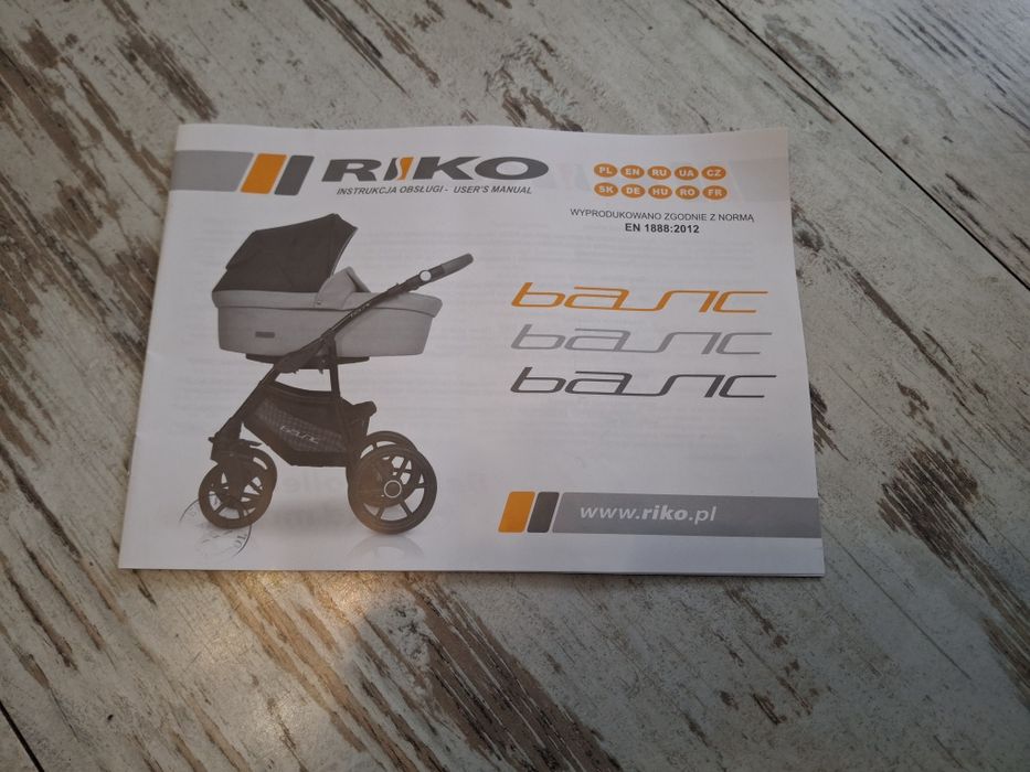 Wozek Riko Basic Plus +dodatki