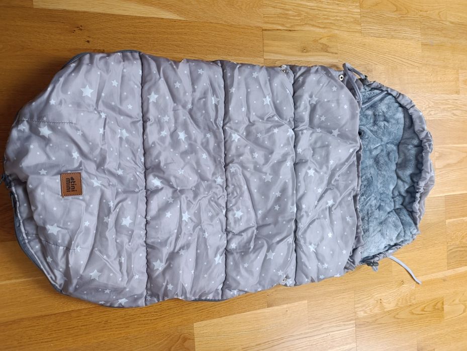 Śpiworek tini mini wózek sanki
