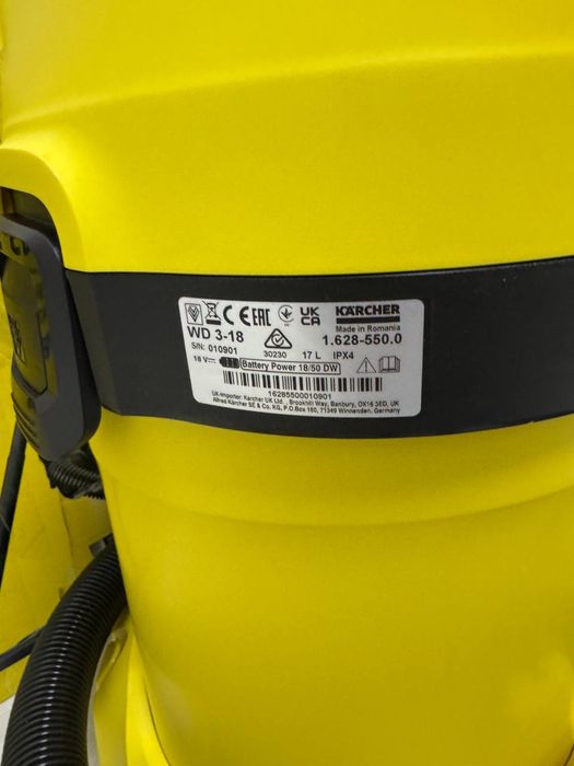 Продам новый пылесос Karcher WD 3-18