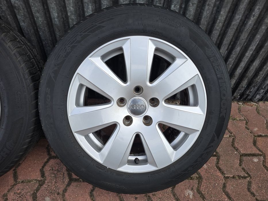 Felgi z oponami 205/60R16 Audi A6 C6 5x112 A4 B7 B6 B5 A3 TT VW Caddy Passat Beetle Golf Seat Leon