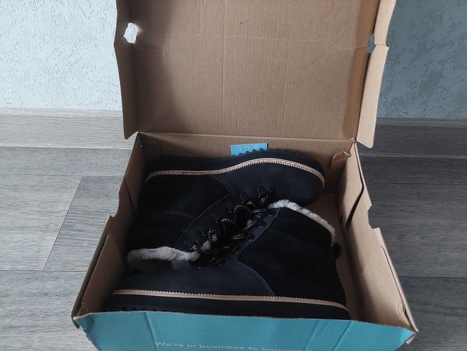 Шкіряні ботинки/хайтопи Toms