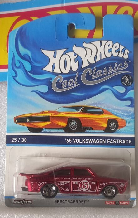 65 volkswagen Fastback hot wheels cool classics
