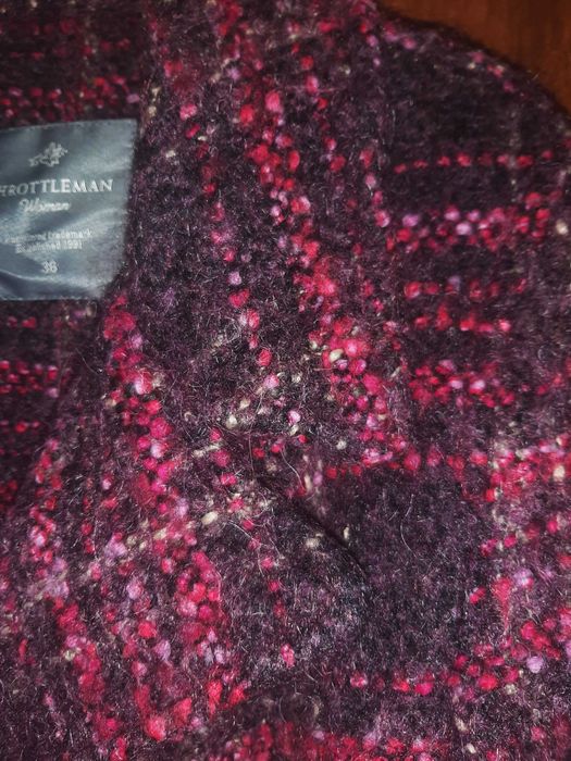 Casaco de alpaca e mohair Throttleman